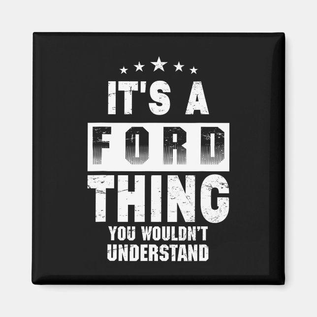 Aimant C'est une histoire de Ford que vous ne comprendrie (Devant)