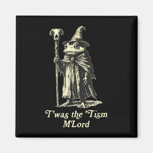 Aimant C'Était Tism Mlord Funny Frog Wizard Meme Autisme