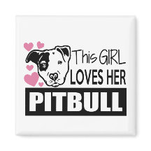Cette Fille Aime Son Pitbull