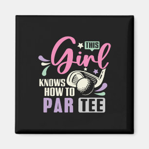 Aimant Cette Fille Sait Comment Par Tee Drôle Golf Laisse