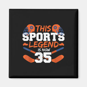 Aimant Cette légende du sport a maintenant 35 ans