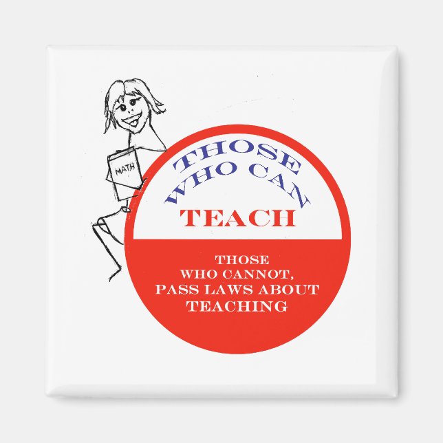 Aimant Ceux qui peuvent enseigner 2 (Devant)