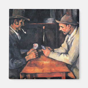 Aimant Cezanne : Le Joueur de cartes