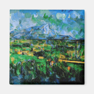 Aimant Cezanne - Montagne Sainte-Victoire de Lauves
