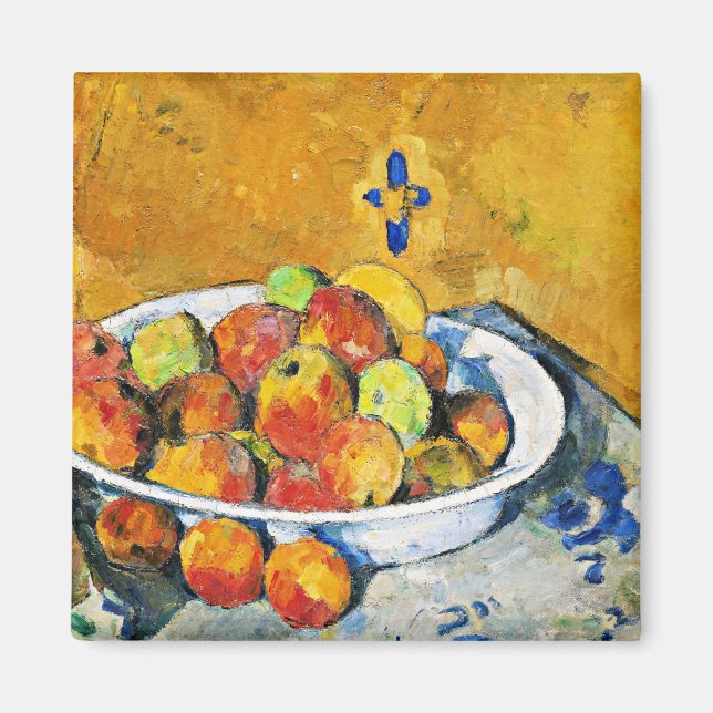 Aimant Cezanne - The Plate of Apples (Devant)