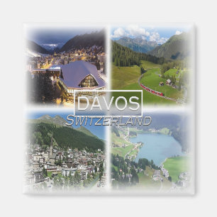 Aimant CH0279 Europe, Suisse, Davos, Frigo