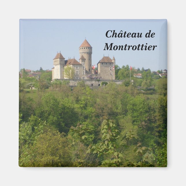 Aimant Ch�teau de Montrottier - (Devant)