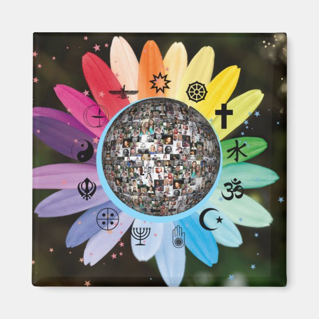 Aimant Chacun appartient à l'inclusion de la diversité (Devant)