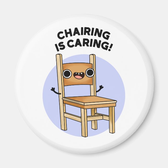 Aimant Chaire S'Occupe De Jeux De Partage Drôle (Devant)