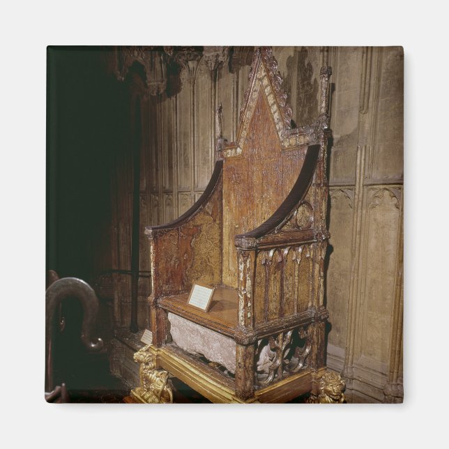 Aimant Chaise de couronnement faite pour Edward I par 'Wa (Devant)