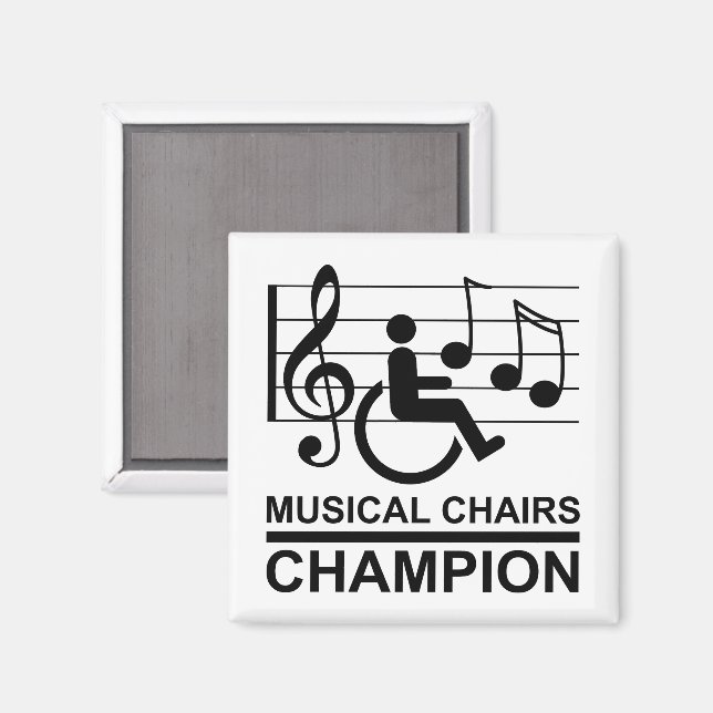 AIMANT CHAISES MUSICALES - CHAMPION (Recto/Verso)