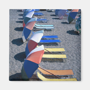 Aimant Chaises Vacantes Sur La Plage