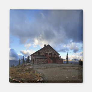 Aimant Chalet de parc de granit - parc national de