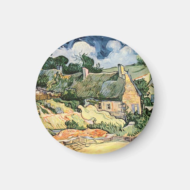 Aimant Chalets à Cordeville Vincent van Gogh (Devant)