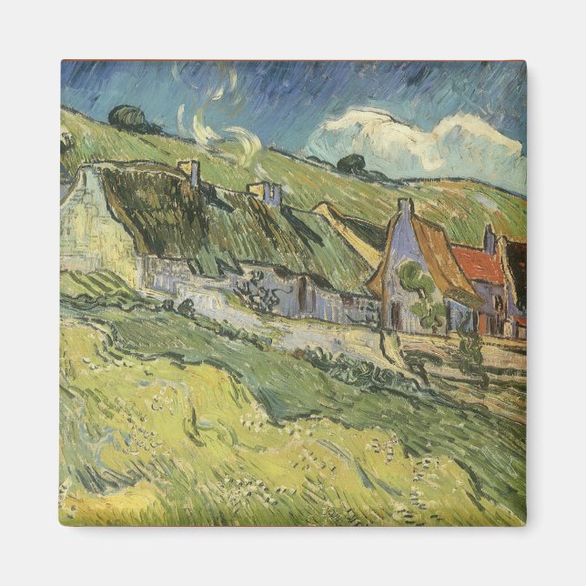 Aimant Chalets de Vincent van Gogh (Devant)