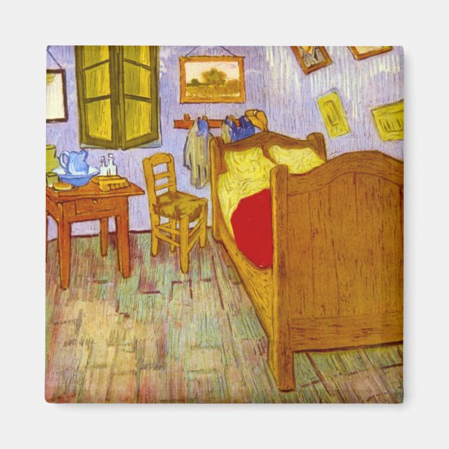 Aimant Chambre à Arles par Vincent Willem van Gogh (Devant)