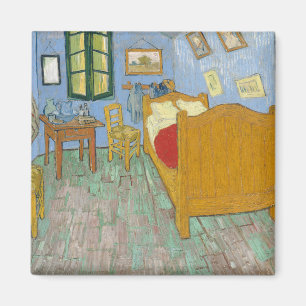 Aimant Chambre de Van Gogh à Arles - Jaune et Bleu Classi