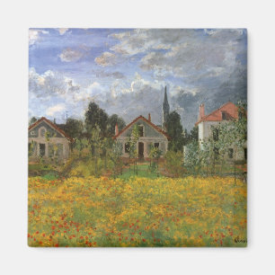 Aimant Chambres à Argenteuil par Claude Monet, art