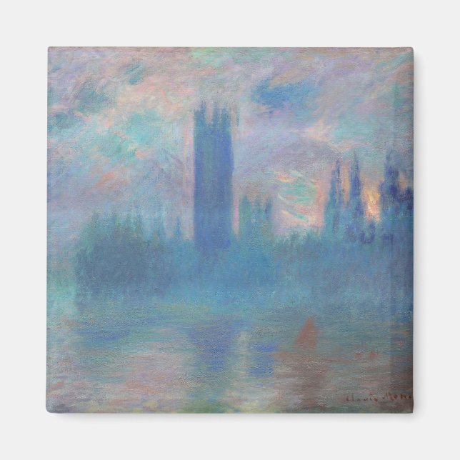Aimant Chambres du Parlement (Londres), Monet (Devant)