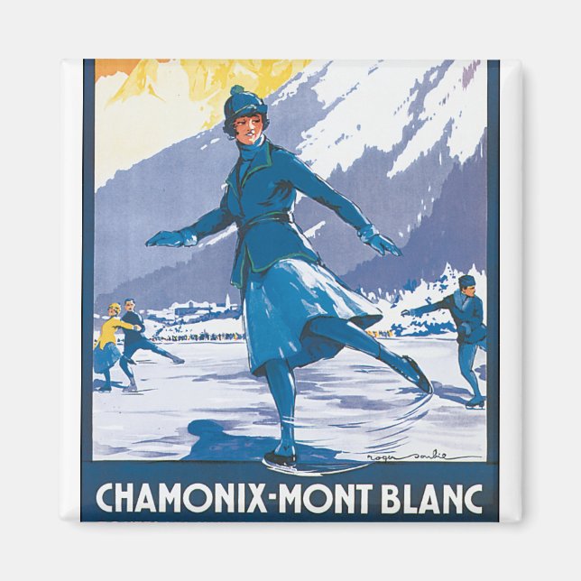 Aimant Chamonix-Mont-Blanc (Devant)