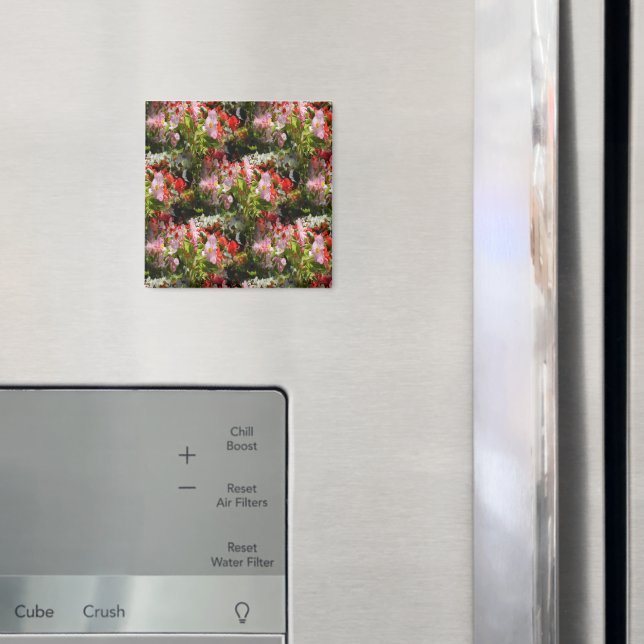 Aimant Champ de Begonias..... (In situ (réfrigérateur))