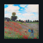 Aimant Champ de pavot, Monet<br><div class="desc">Oscar-Claude Monet (14 novembre 1840 - 5 décembre 1926) était un peintre français, un fondateur de la peinture impressionniste française et le praticien le plus constant et le plus prolifique de la philosophie du mouvement d'exprimer ses perceptions avant la nature, surtout en ce qui concerne la peinture en plein air...</div>