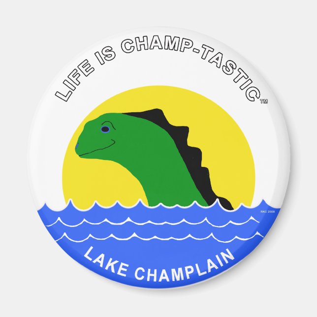 Aimant Champ est partout (Devant)