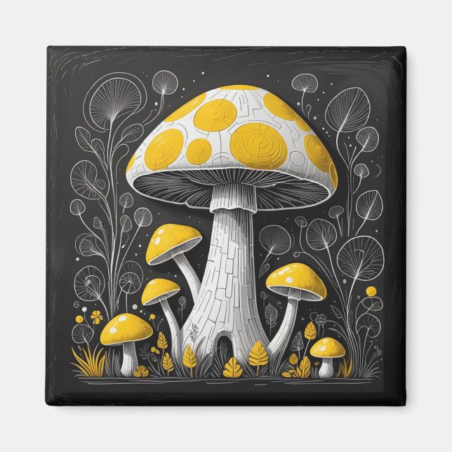 Aimant Champignon (Devant)