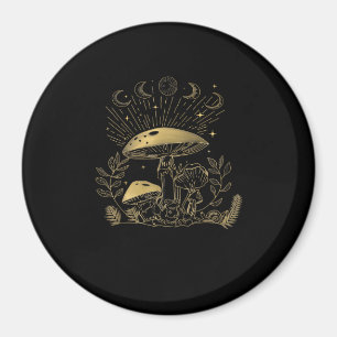 Aimant Champignons Cottagecore Fungi Goblincore Esthétiqu
