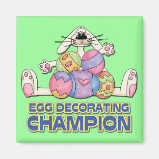 Aimant Champion de la décoration des oeufs