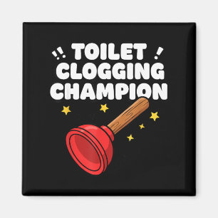Aimant Champion de l'Engorgement des Toilettes Plongeur D