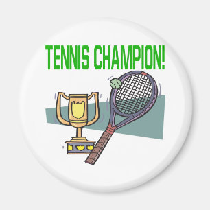Aimant Champion de tennis