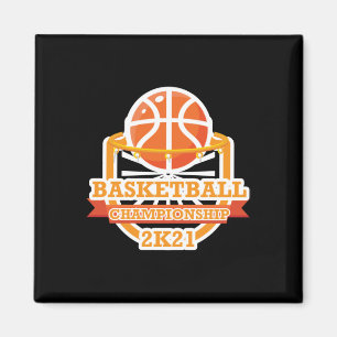 Aimant Championnat de basket-ball Vintage