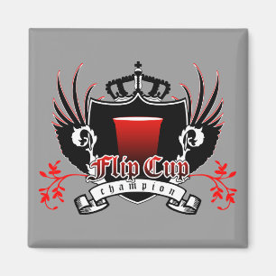 Aimant championne de la coupe du flip