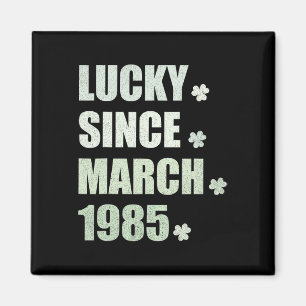 Aimant Chanceux depuis mars 1985 Anniversaire St Patricks