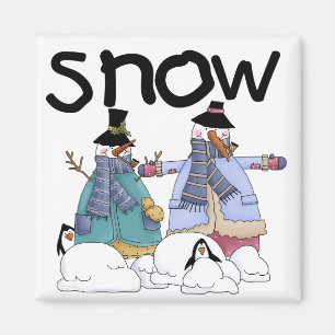 Aimant Chandails et cadeaux pour les amateurs de neige