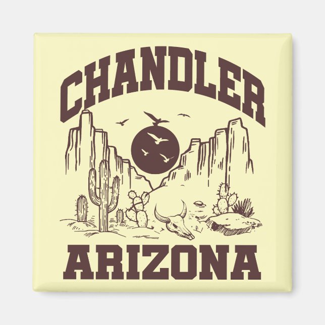 Aimant Chandler, Arizona (Devant)