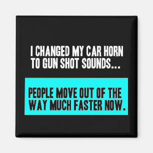 AIMANT CHANGÉ SON DE LA CORDE DE VOITURE POUR ARME À FEU