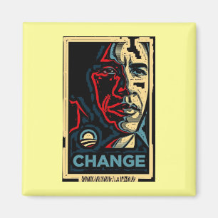 Aimant Changement d'Obama