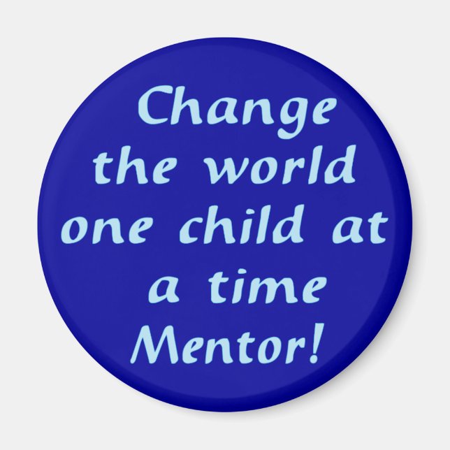 Aimant Changer le monde (Devant)