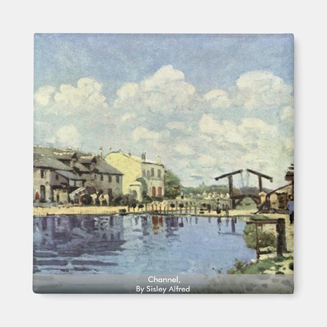 Aimant Channel, Par Sisley Alfred (Devant)