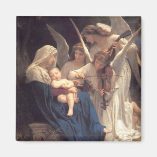 Aimant Chanson des Anges (Art Vintage)