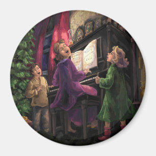 Aimant Chant de Noël le long