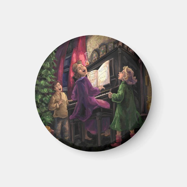 Aimant Chant de Noël le long (Devant)