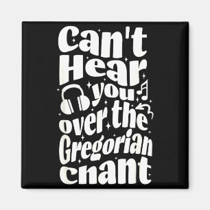 Aimant Chant grégorien Drôle Catholique Traditionnel Lati