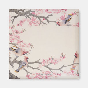 Aimant Chanter des oiseaux au printemps