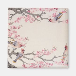 Aimant Chanter des oiseaux au printemps