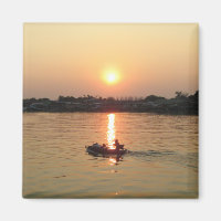 Chao Phraya River Sunset ... Ayutthaya, Thaïlande