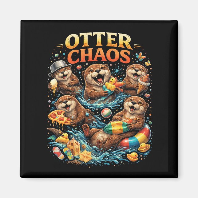 Aimant Chaos de loutre (Devant)