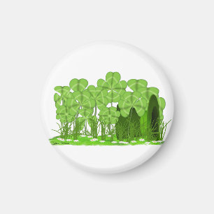 Aimant Chapeau haut de forme de Leprechaun allongé dans u